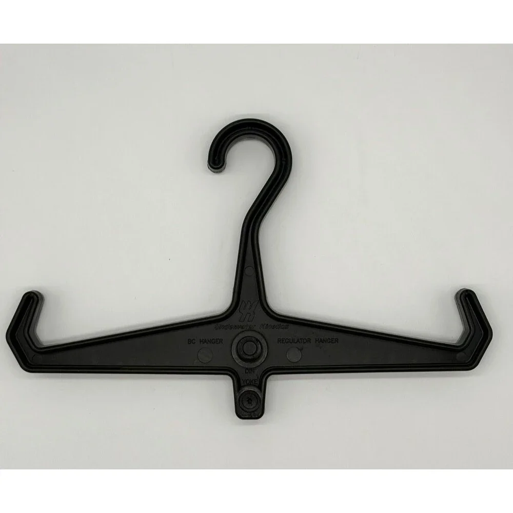 Underwater Kinetics Scuba Gear Hanger Lot - Wetsuit, Super BC, Regulator & Acces